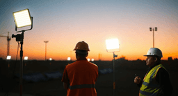 iluminación LED industrial 