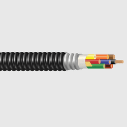 Cable de fuerza TC, 1C-2/0AWG, THHN, 600V, PVC verde, marca General Cable.